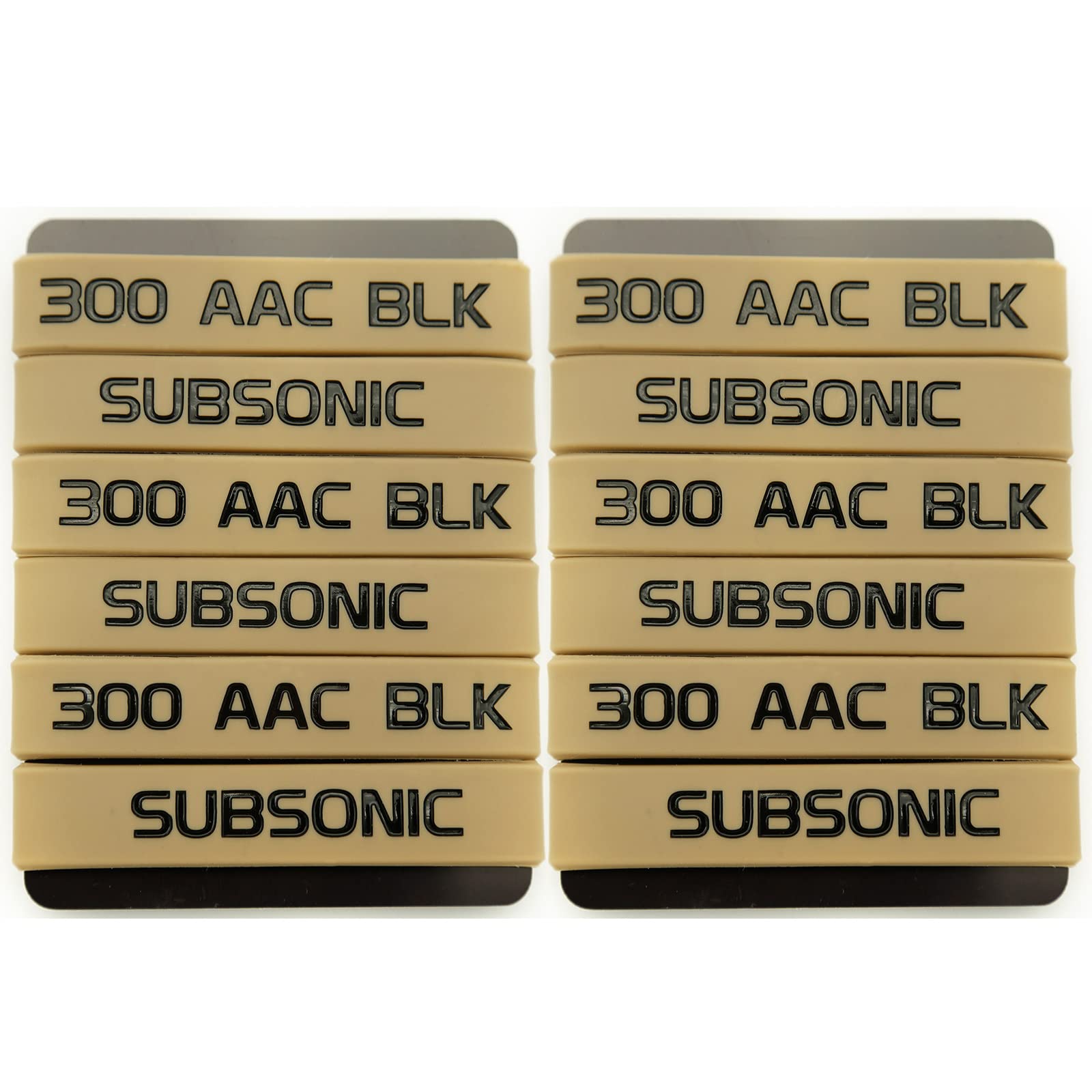 Aolamegs 300 Blackout Subsonic Magazine Marking Bands 6 Pack