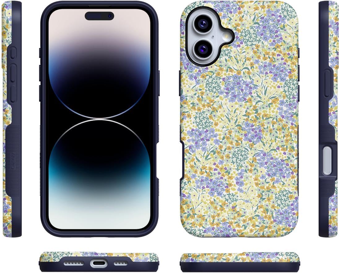 Casely iPhone 16 Case | Dream Garden | Cottagecore | Bold Protective Design | Compatible with MagSafe - Image 8