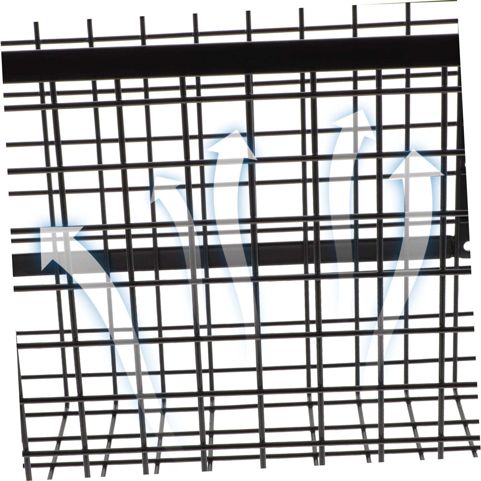 LIFKOME Cesta Colgante para Gabinete de Acero al Carbono Negra | Organizador de Verduras y Condimentos para Cocina, Montaje en Puerta Interior, Ahorro de Espacio