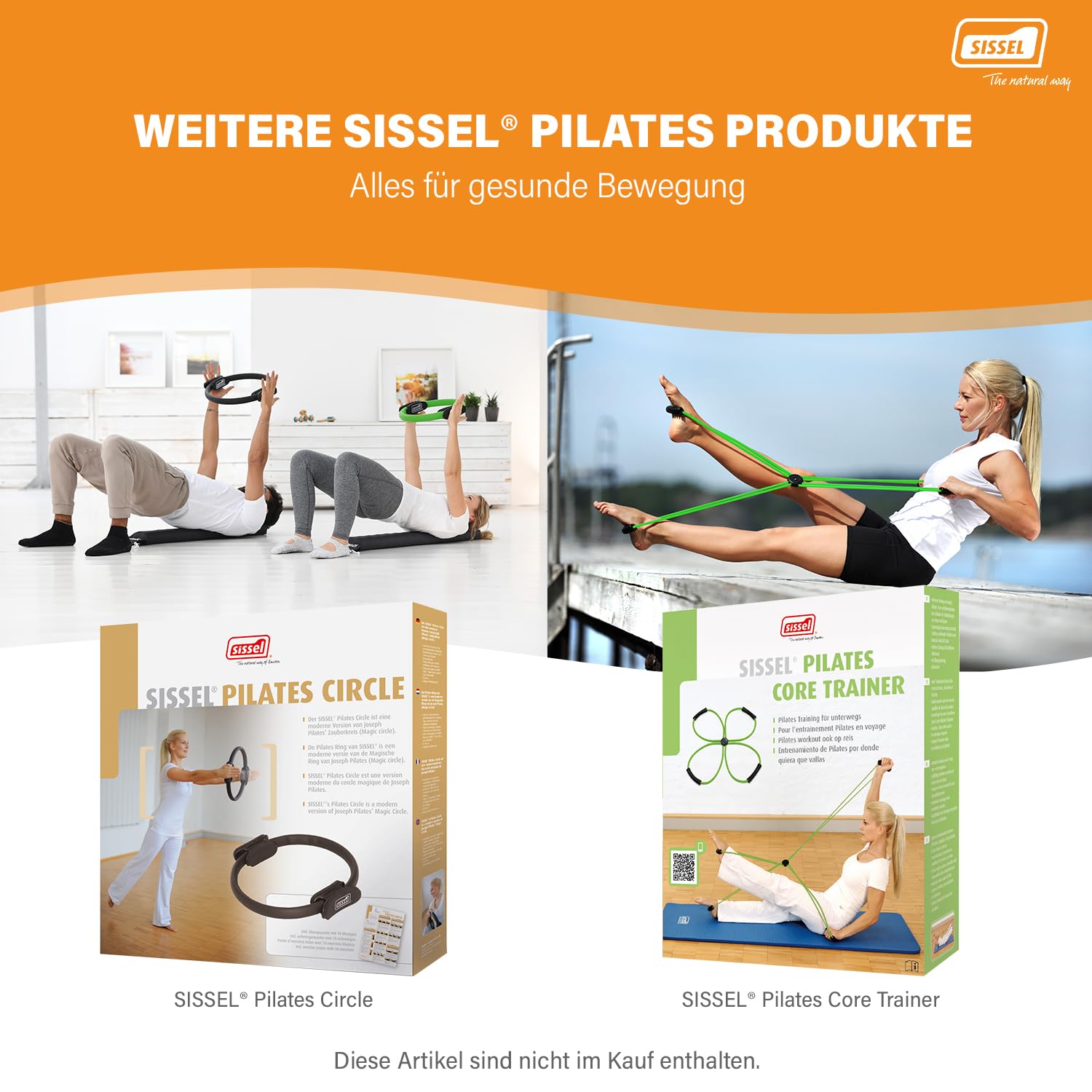 SISSEL Gymnastikmatte 1,5 cm | Yogamatte rutschfest 180x60 cm | Komfortable Sportmatte mit Dämpfung | Turnmatte für Fitness & Yoga Training zuhause | Yoga Matte | Als Fitnessmatte geeignet