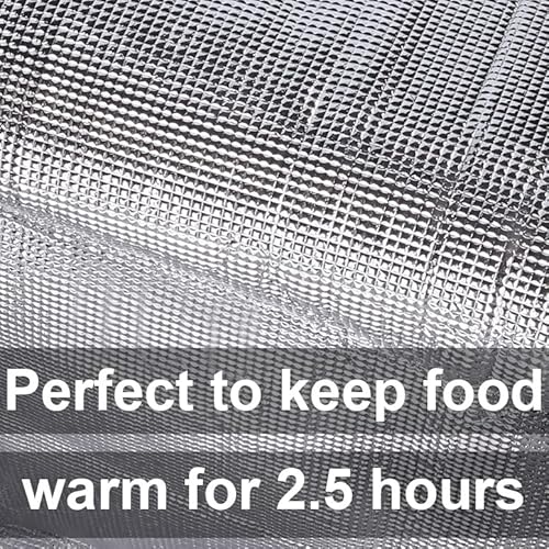 Musbus Extra Large Xxxl Insulated Food Delivery Bag Cooler Bags Keep Food Warm Catering Therma Catering Bag For Doordash 22X14X13 Cooler Bags Therma Shopper Hot Xxxl Warming Red Pizza 22W X 14 L X 13D thumb #3