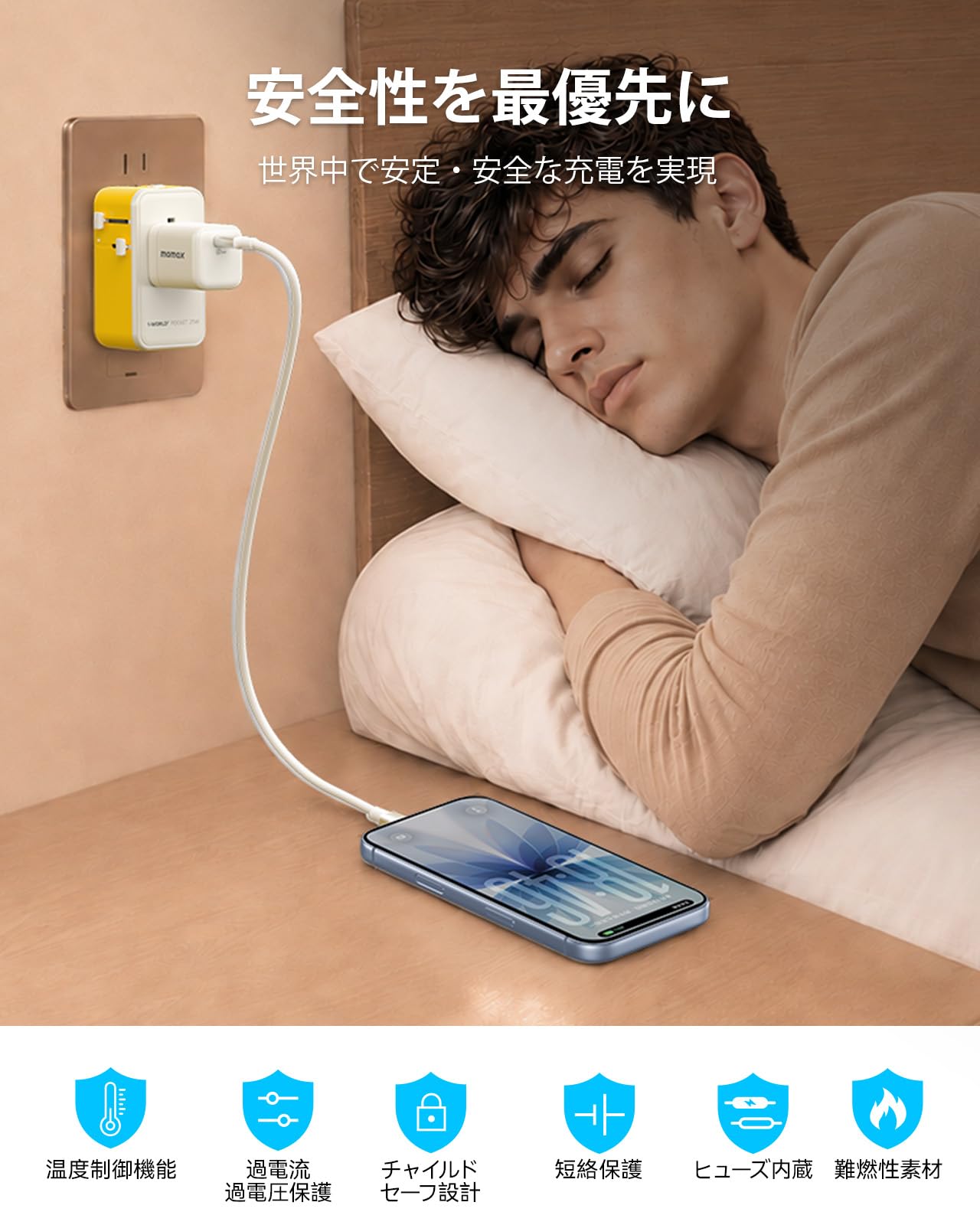 Amazon.co.jp: 【25W 超薄型】 MOMAX 変換プラグ 全世界対応 トラベル