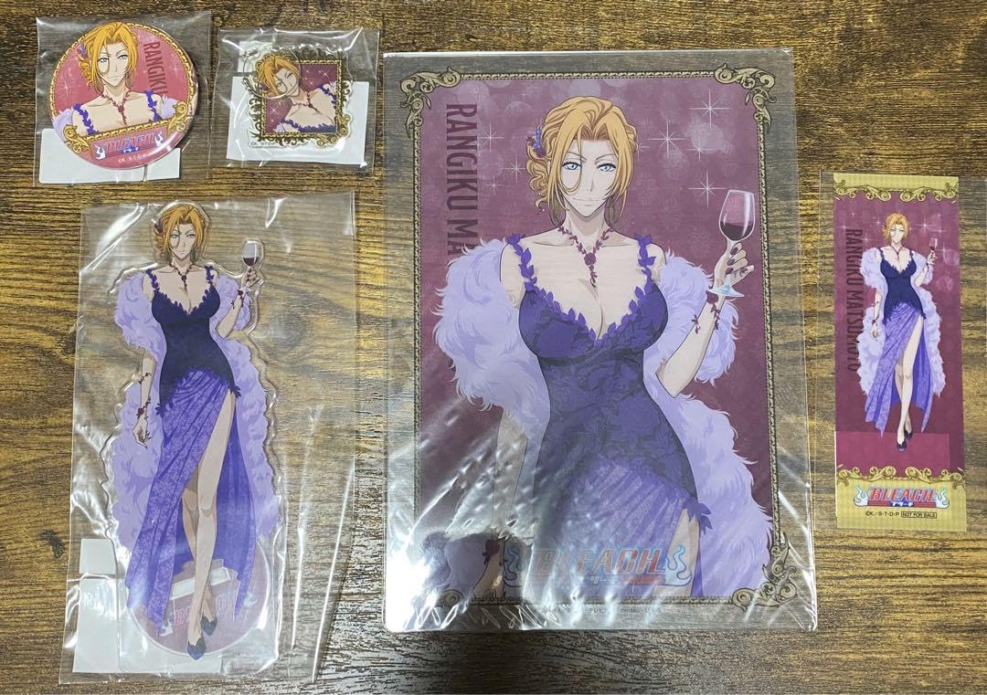 BLEACH 松本乱菊 webくじ グッズセット BLEACH 松本乱菊 webくじ グッズセット - メルカリ