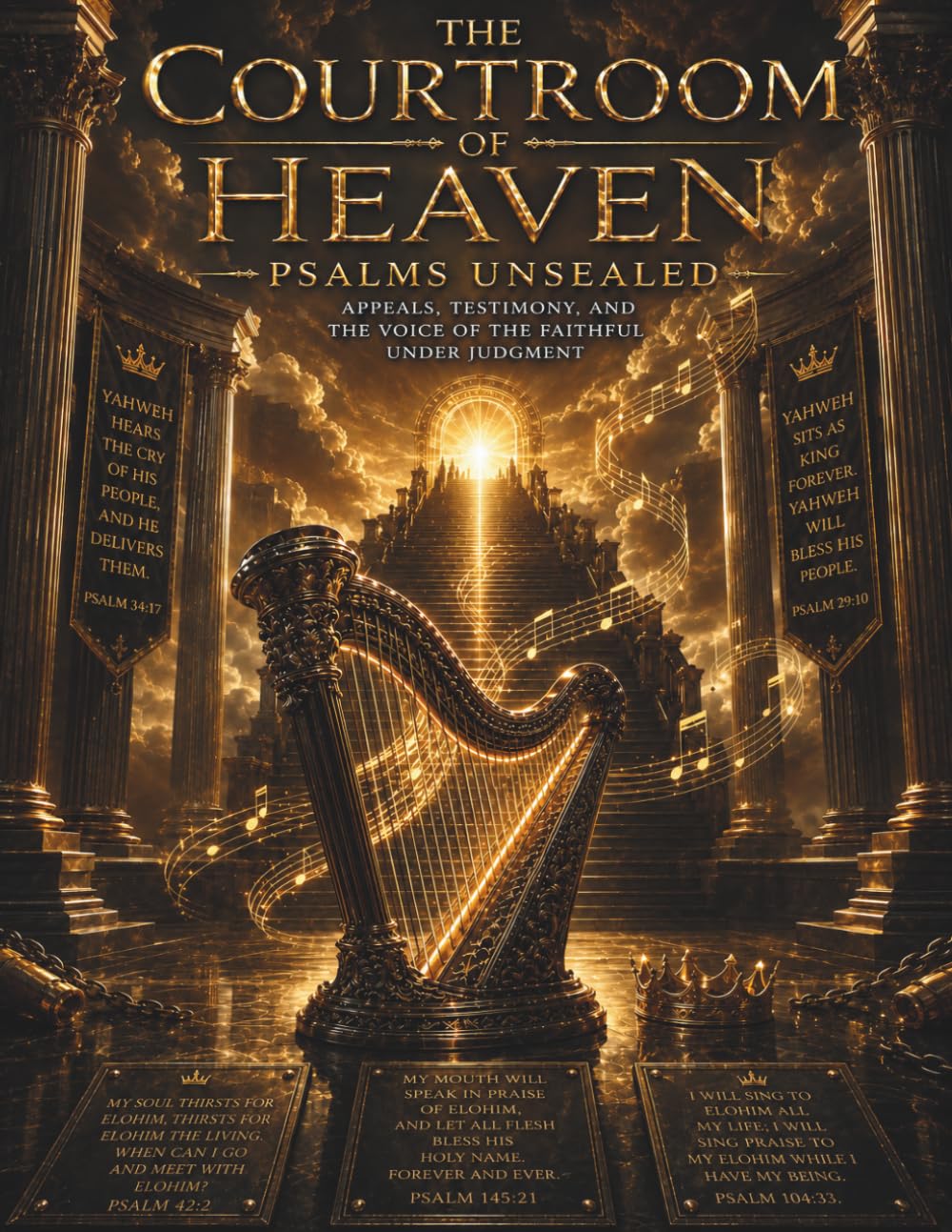 The Courtroom Of Heaven: Psalms Unsealed: Appeals, Testimony, And The Voice Of The Faithful Under Judgment.