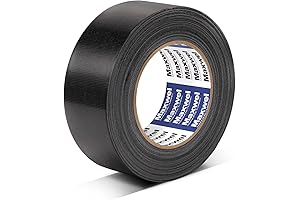 Black DT Waterproof No Residue Heavy Duty Outdoor Duct Tape 1.88 in 50 YDS