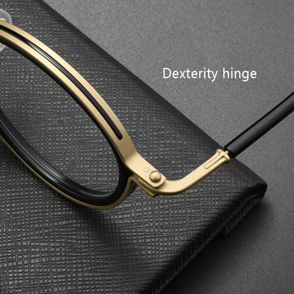 Gafas De Lectura Retro Gafas Presbicia Redondo Lectores Anti Luz Azul Para Hombre Mujer Gafas De Ordenador Moda +1.5 +2.0 +2.5