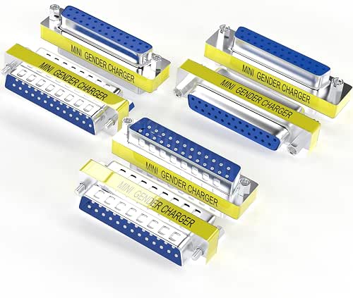 6-Pack DB25 25Pin Female to Female Male to Male Mini