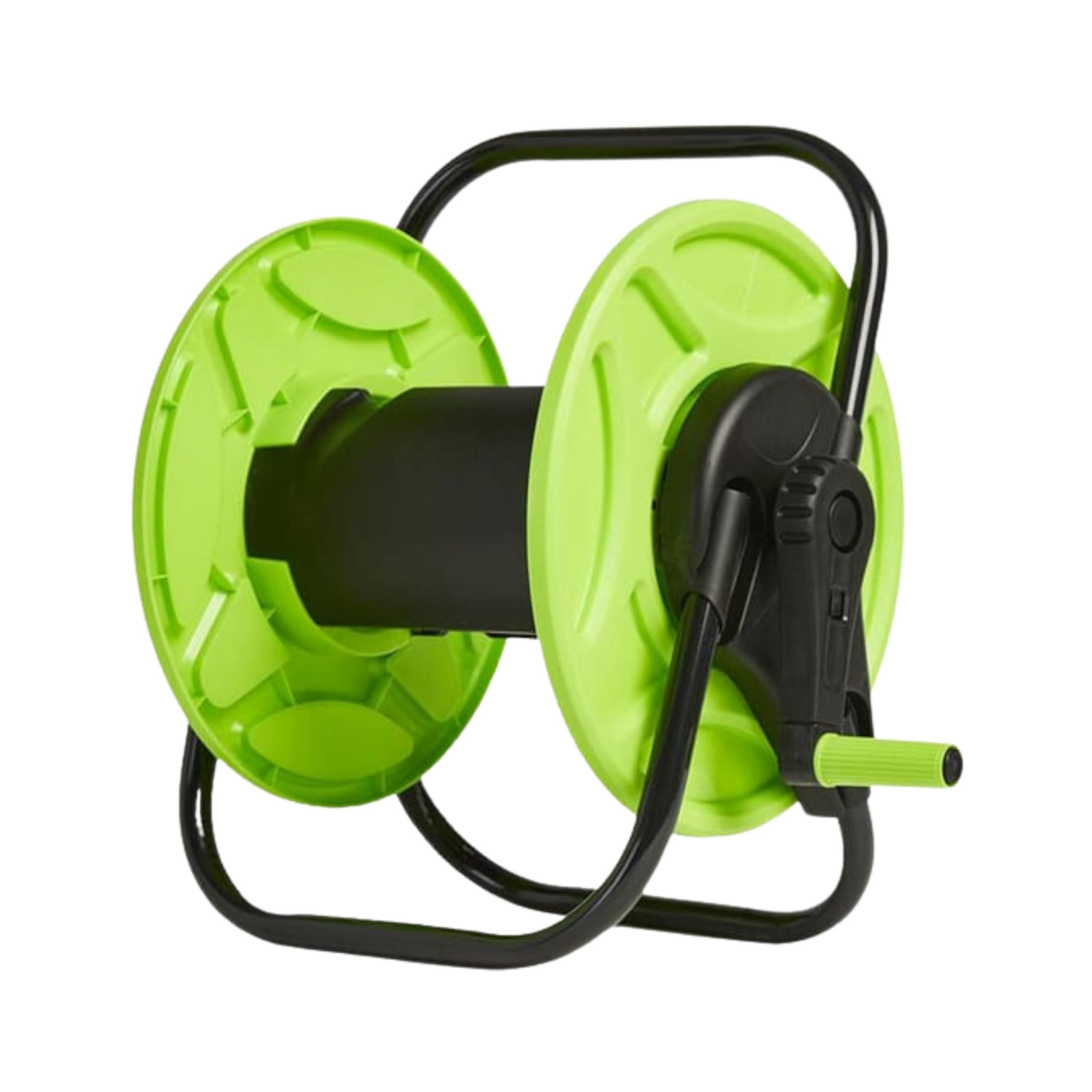 AAMEN Portable Garden Hose Pipe Reel Cart Indoor/Outdoor, Lawn & Garden Watering Equipment, Water Hose Holder Empty Garden Hose Reel, Hosepipes Holder for Garden, Hose Connector (30-40M)