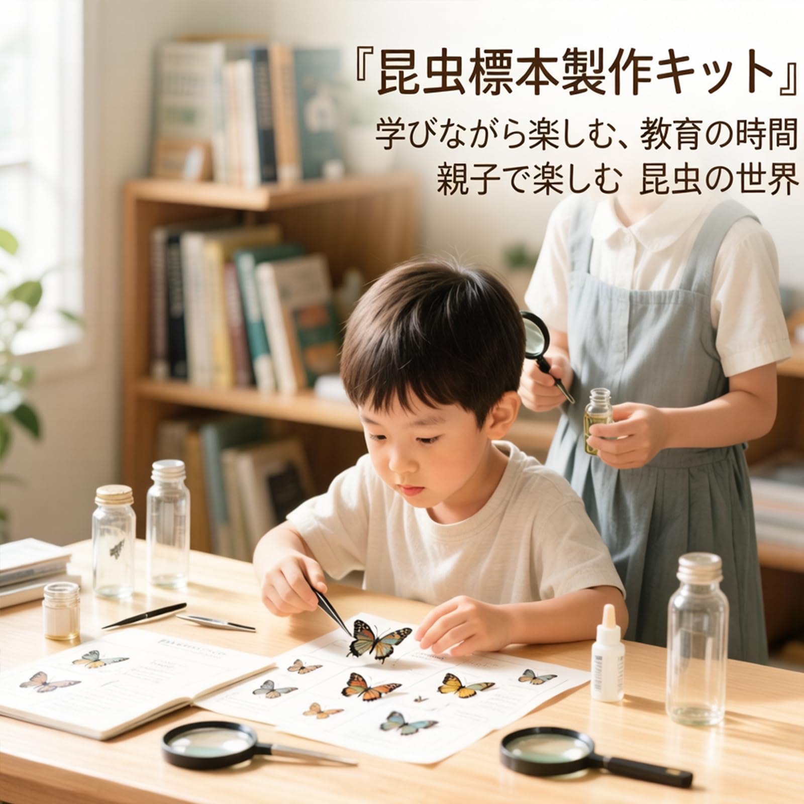 Amazon | Doyeemei 標本 キット 標本ツール 蝶 昆虫 【7点セット】再