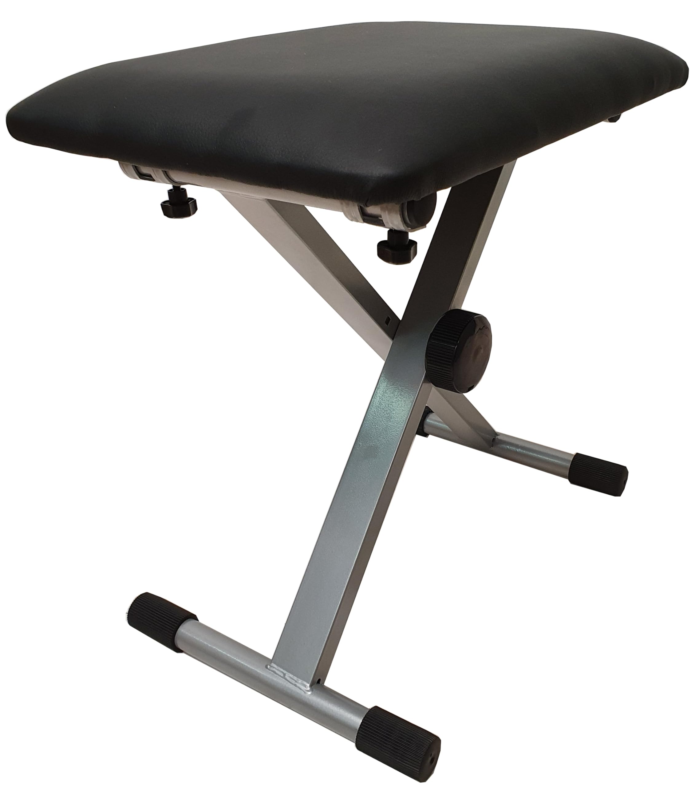 Banqueta para Teclado Altura Regulable Banco de Taburete para Piano FKB01. Plegable con Asiento Tapizado Bancos para Piano y Teclado