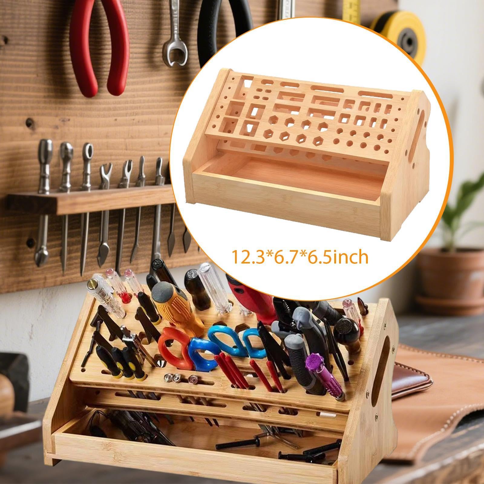 Organizzatore per Cacciaviti in Legno, Porta Cacciaviti per Casa, Soggiorno