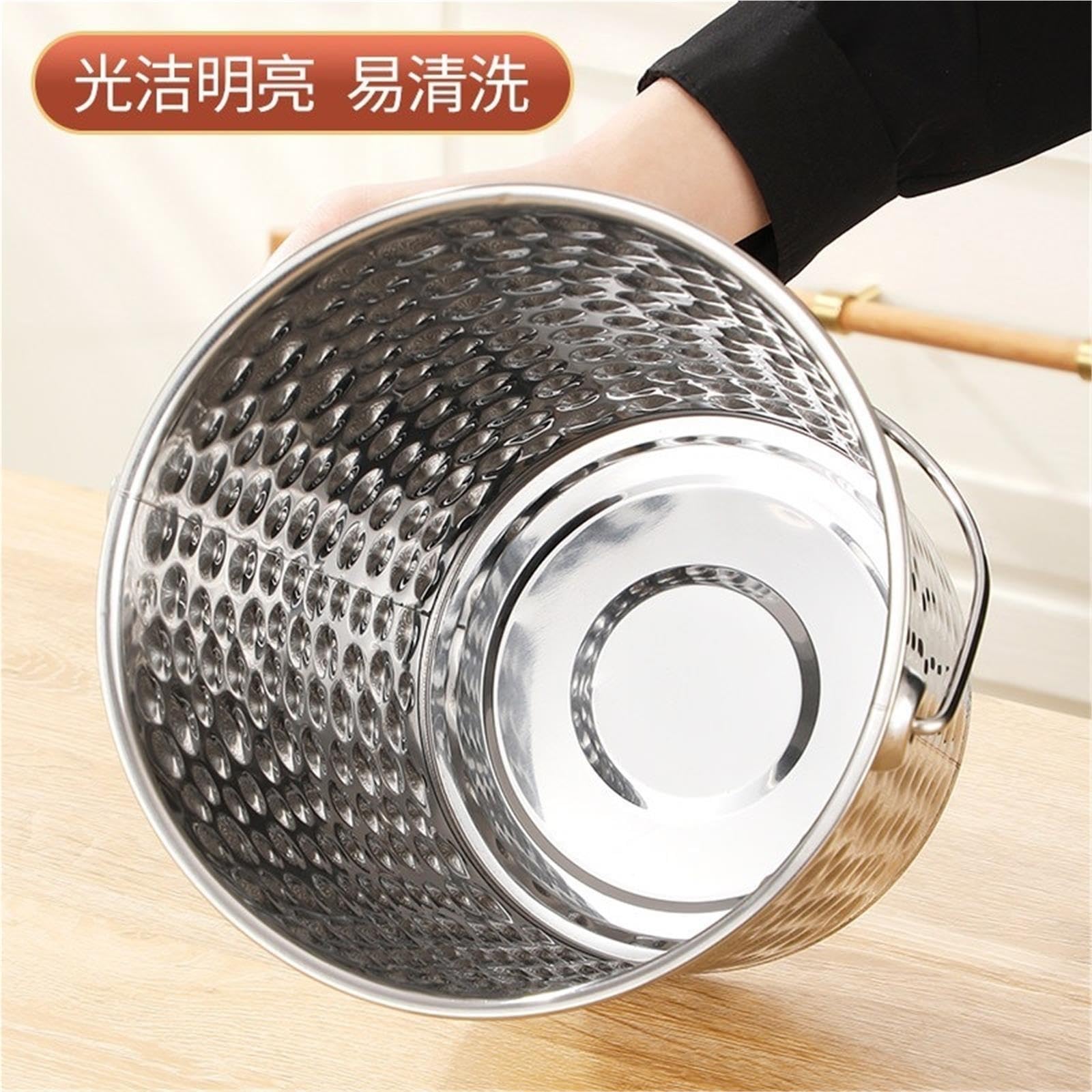 3 Cubos De Hielo Acero Inoxidable para Fiestas