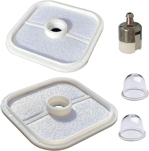2 filtros de aire para Echo SRM-266 SRM-280 PE-280 PB-251 PB-255 PB-265 A226000471 A226000472 recortadores sopladores filtro de combustible