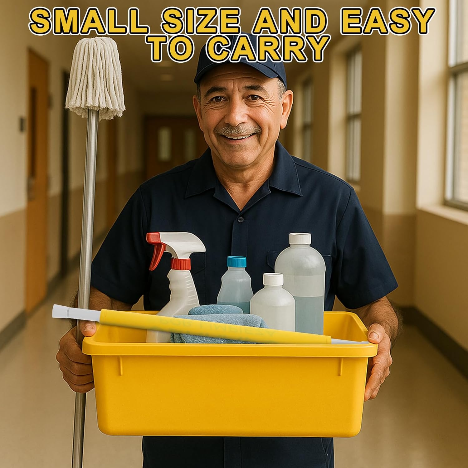 Kingdder 3 Pcs Restroom Closed for Cleaning Sign English Spanish Yellow Safety Hanging Sign for Restroom Maintenance Clean Use Facility Maintenance Suitable Cleaners Toilets Bathrooms