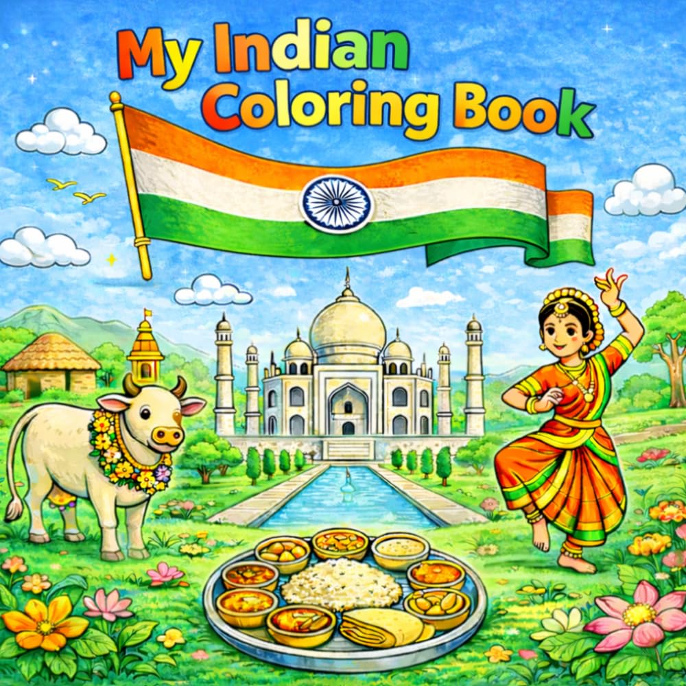 My Indian Coloring Book