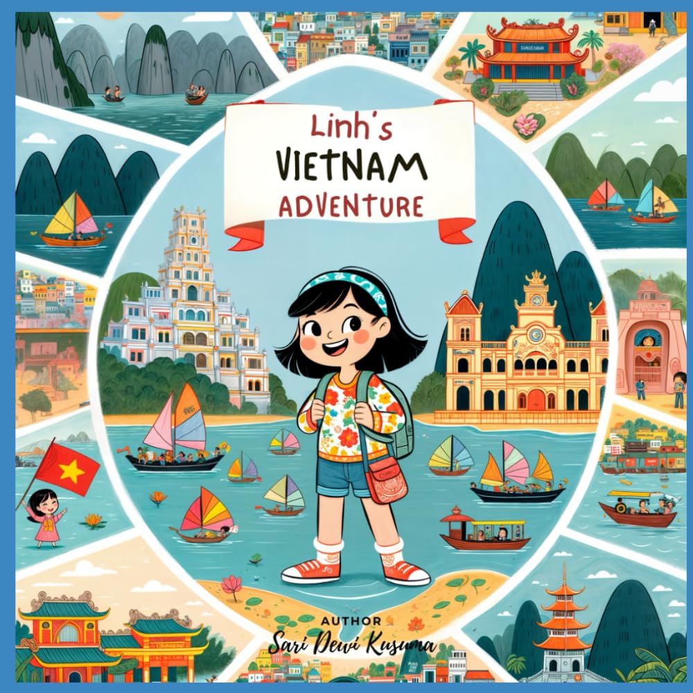 Linh's Vietnam Adventure!: A Bilingual Children's Book (English/Vietnamese): 1