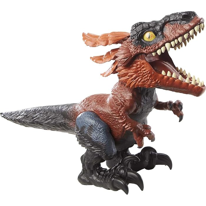 Buy Jurassic World Dominion Uncaged Rowdy Roars Pyroraptor Dinosaur