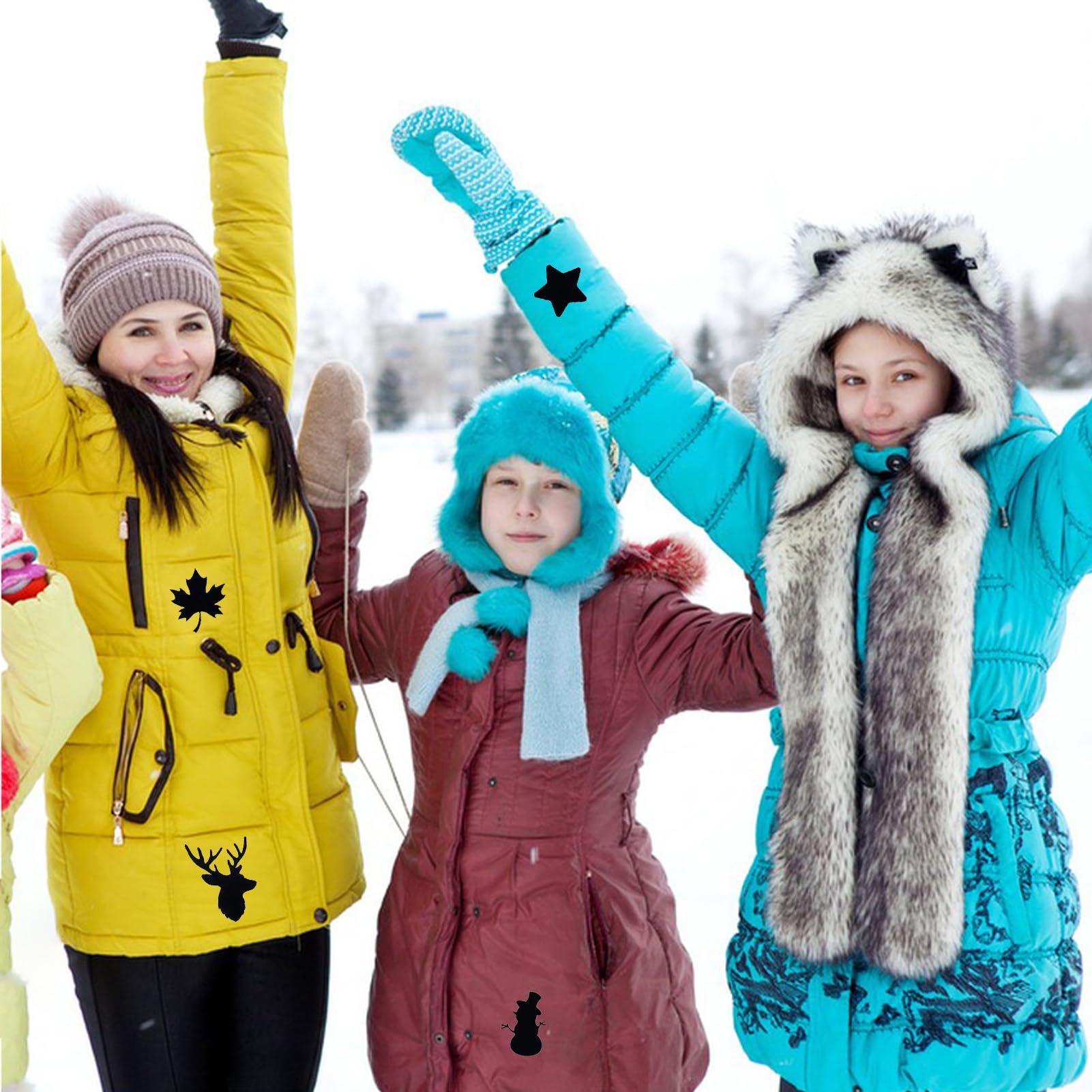 Reparaturflicken-Set Aus Nylon – Selbstklebend, Wasserdicht, Für Daunenjacken & Outdoor-Ausrüstung, 16 Stück