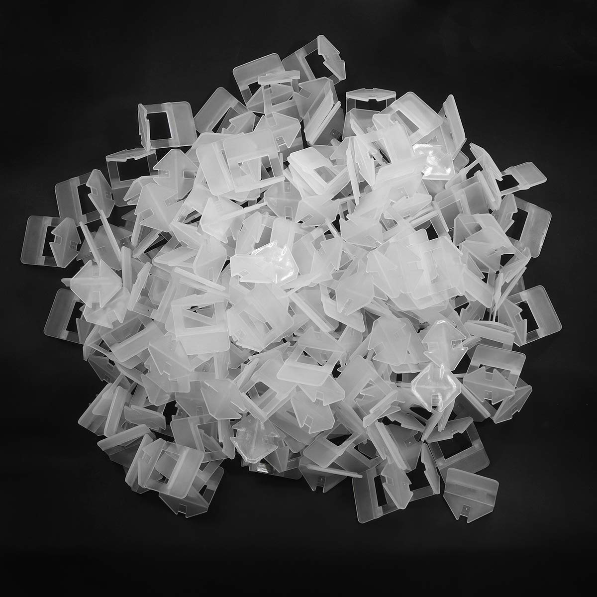 200Pcs Piastrelle Sistema Di Livellamento Clip Kit Piastrelle Pavimento Piastrella Distanziatore Piastrellatura Strumenti 1/1.5Mm - 1,5 millimetri