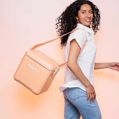 Miniatura 3 de Igloo Enfriador estilo picnic con etiqueta de 11 cuartos de galón demasiado atado