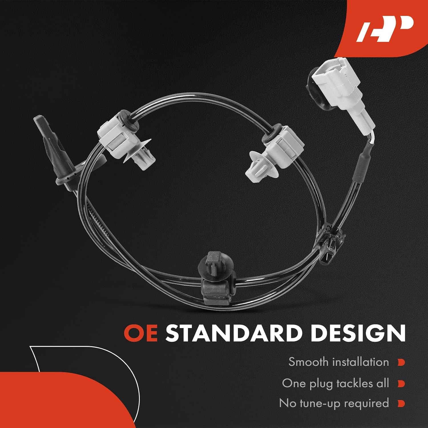 A-Premium ABS Wheel Speed Sensor Compatible with Subaru Models - Forester 2019-2022, Crosstrek 2018-2022 - Rear Left Driver Side, Replace# 27540FL111