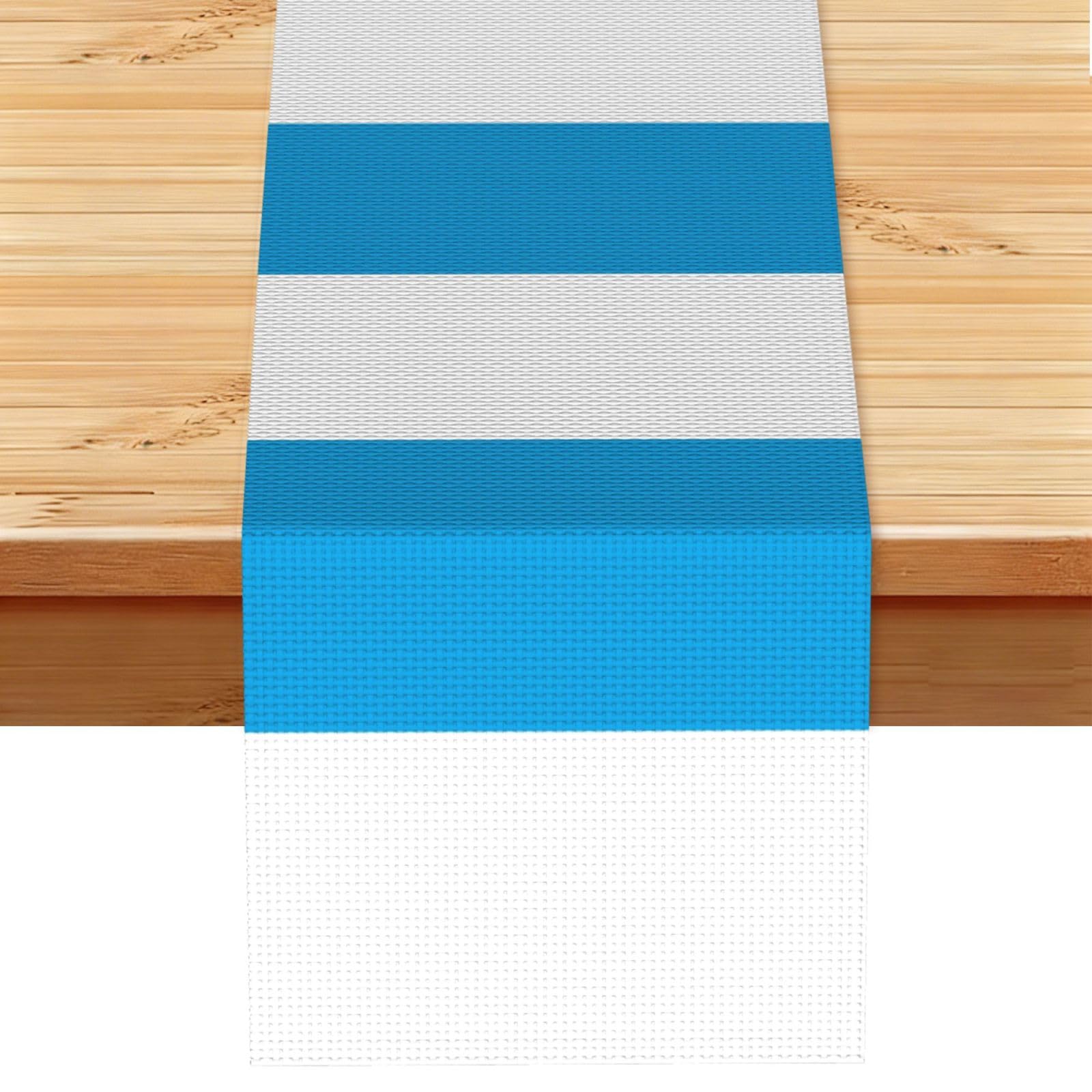 Bavarian flag Print Table Runner World Cup-Themed Dining Table Decor for Coffee Dining Table and More