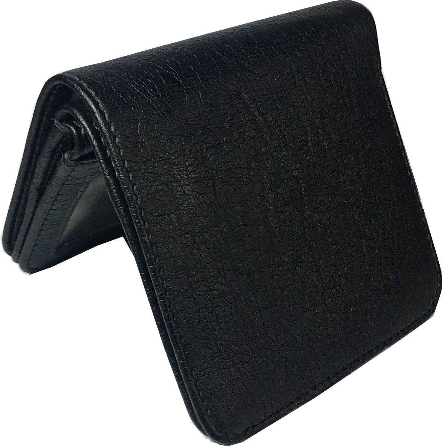 Men Black Leather Wallet-image-0