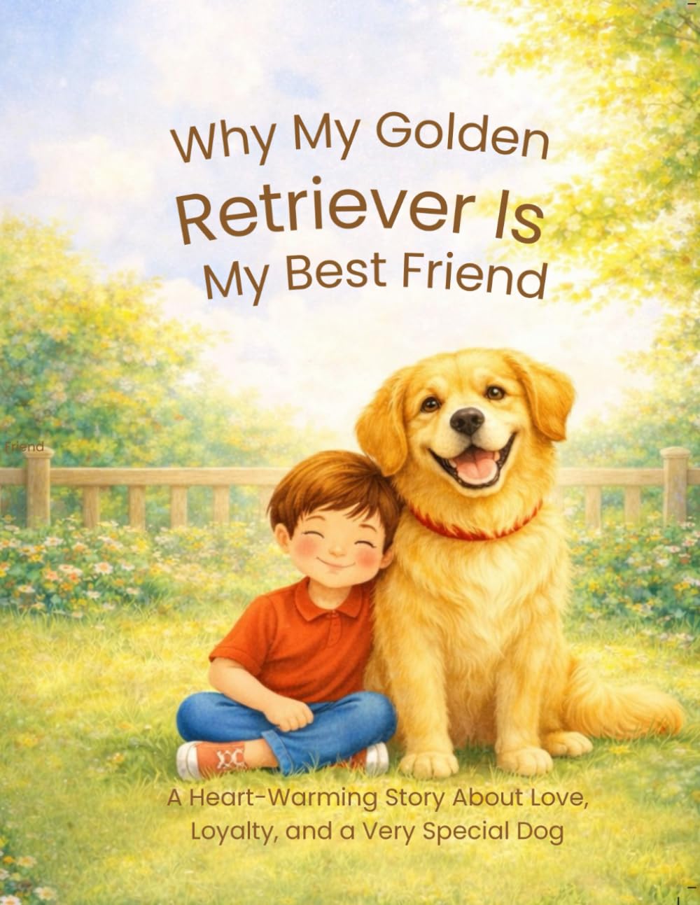 Why My Golden Retriever Is My Best Friend: A Heart-Warming Story About Love, Loyalty, and a Very Special Dog (Why My Dog Is My Best Friend)