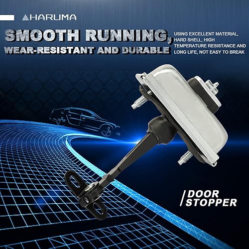 Miniatura 2 de HARUMA Correa de tope de puerta delantera izquierda lado del conductor 1999 2000 2001 2002 2003 2004 para Jeep Grand Cherokee 55135591AC