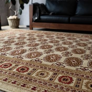 Amazon | サヤンサヤン ボハラ柄 ラグマット 絨毯 レジェンドⅢ