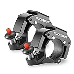 ROCKBROS Bike Bells Hidden MTB Bells Bicycle Bells for 22.2mm Handlebars, More Than 100dB, Clear & Long Sound Ringer, Mountain Bike, Scooter, Youth Bike