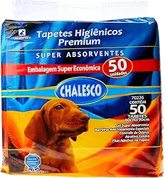 Chalesco Tapete Higiênico Premium 50 Unidades 90 x 60 cm