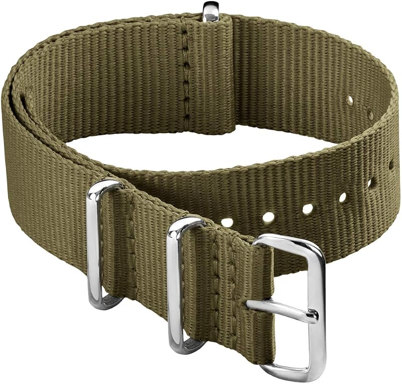Correas de reloj de nailon de estilo militar clásico