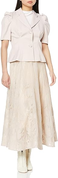 Amazon | [スナイデル] ジャケット&レーススカートセットアップ