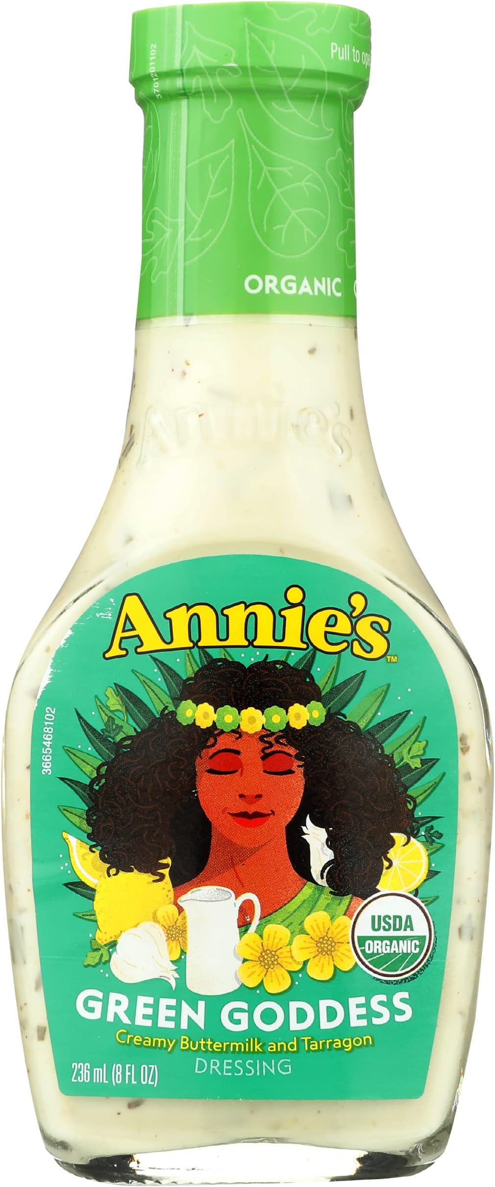 Annies Homegrown Organic Green Goddess Dressing, 8 Ounce