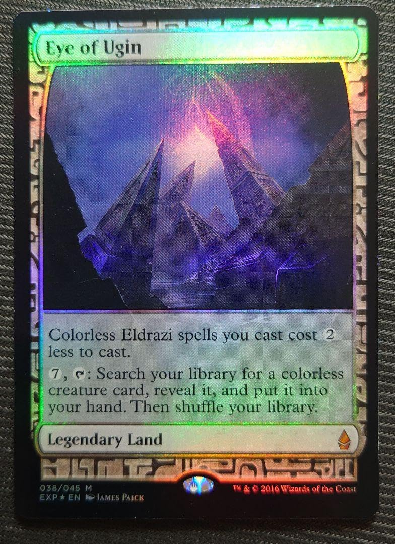 Amazon.co.jp: mtg ウギンの目 ゼンディカーエクスペディション dgw 