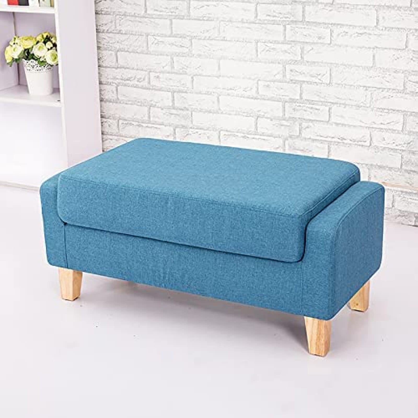Tabouret repose-pieds moderne banquette de chambre 90 cm