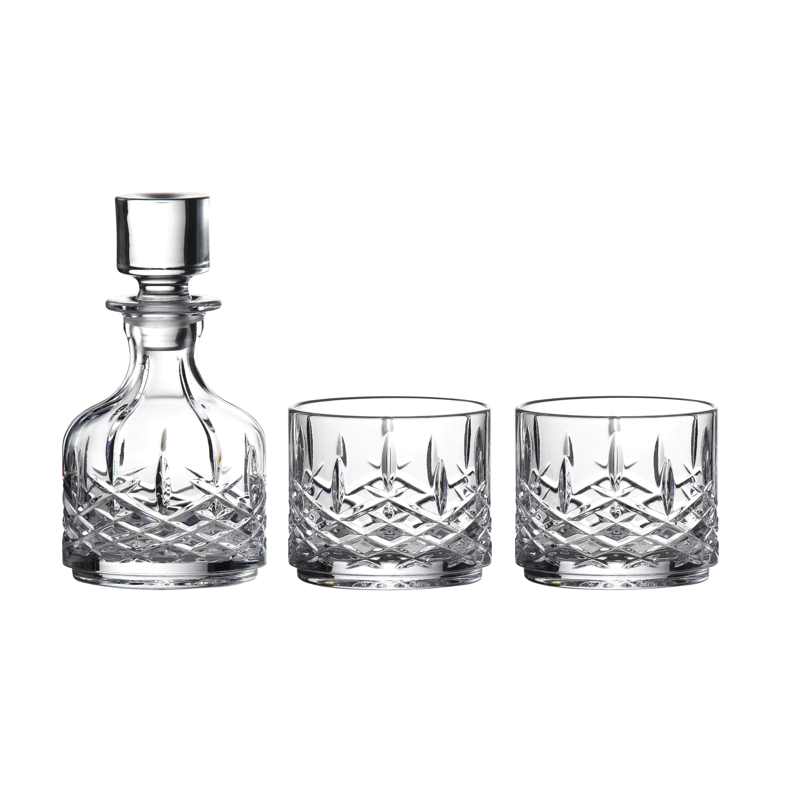 Waterford 40033794 Marquis Markham Carafe à décanter et gobelet empilables en verre