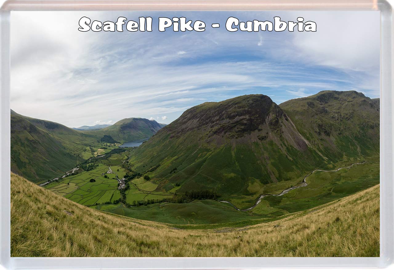 Baked Bean Store Scafell Pike - Cumbria/Lake District - Fridge Magnet 96 X 67 Mm Jumbo Size Bbsm1721