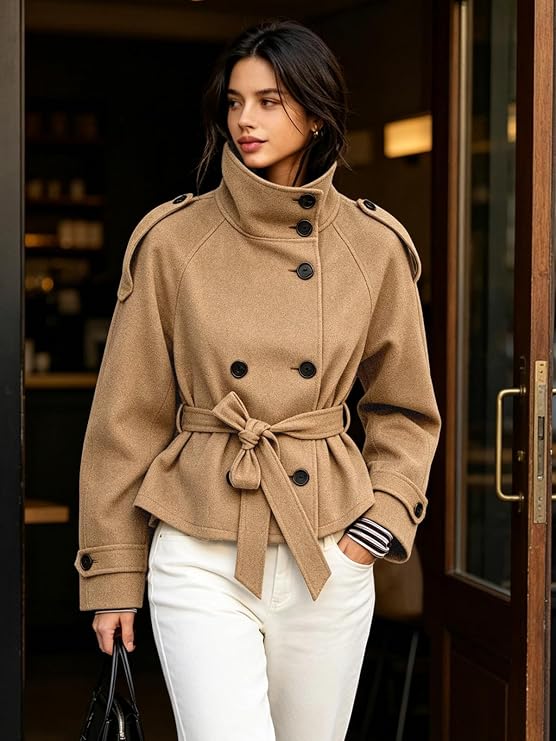 Mid-weight wool coat