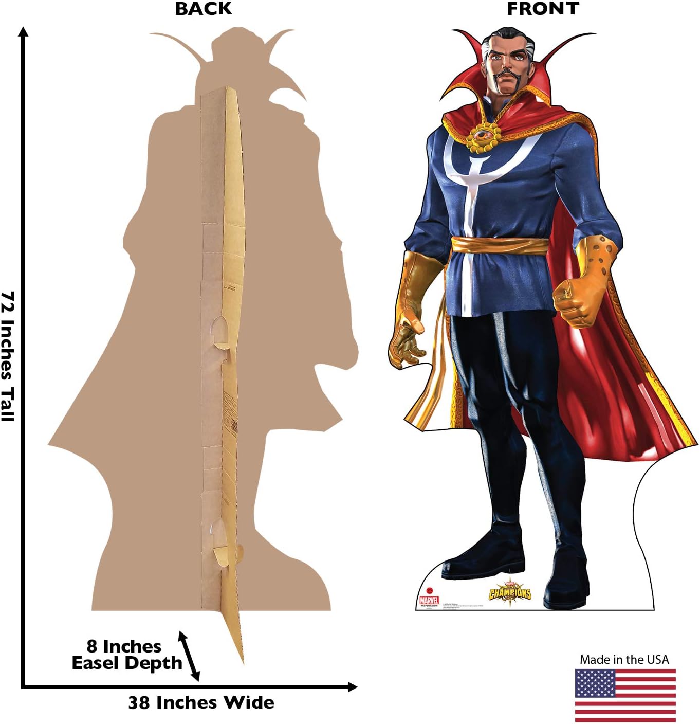 Cardboard People Doctor Strange Life Size Cardboard Cutout Standup - Marvel: Contest of Champions