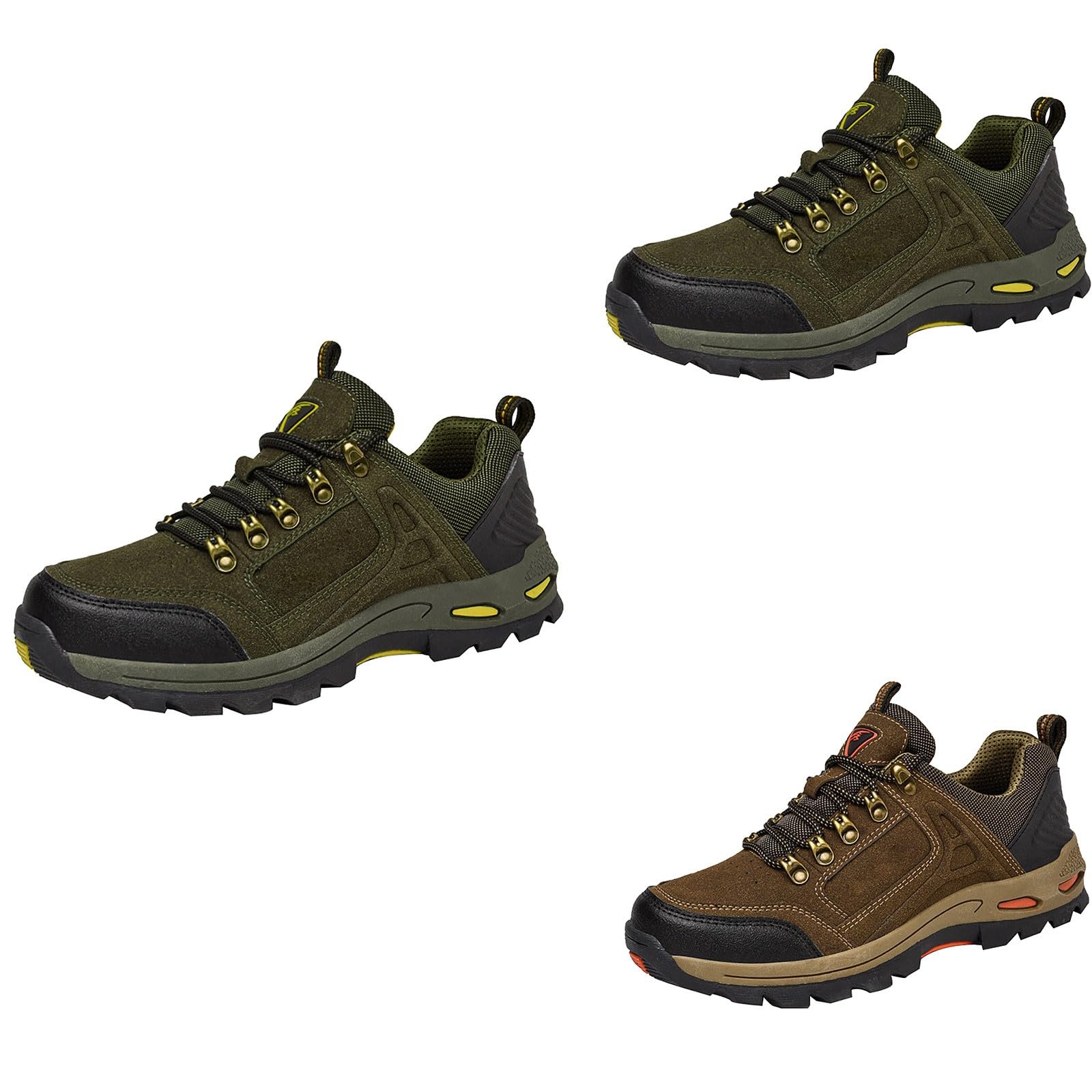 Zapatos de senderismo para hombre, impermeables, transpirables