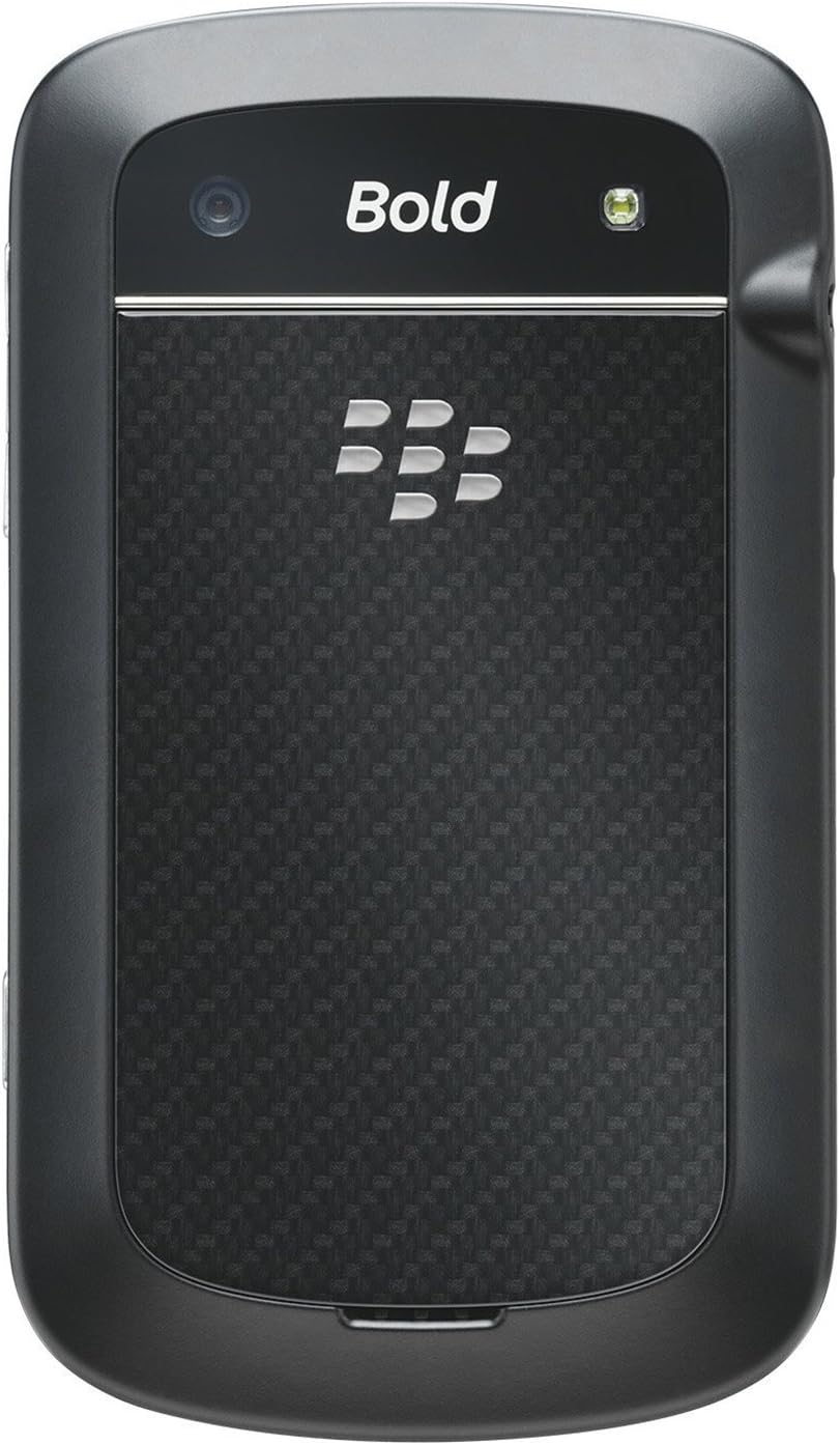 BlackBerry BB 9900 Bold Touch side view, showing volume buttons and convenience key.