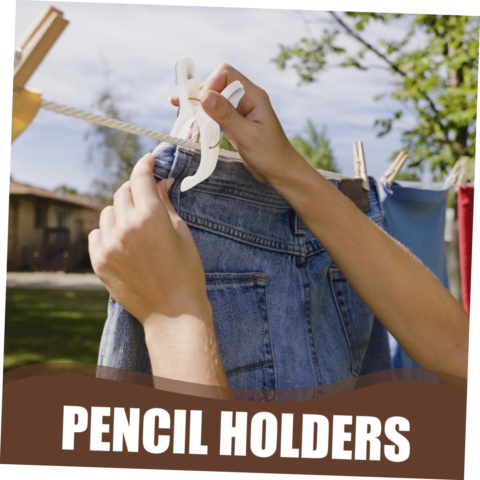 8 Piezas Clips para Ropa de Plástico Antideslizantes Pinzas Multifuncionales para Fijar Edredones Sábanas y Cortinas Resistentes al Viento Sujetadores para Secado Exterior