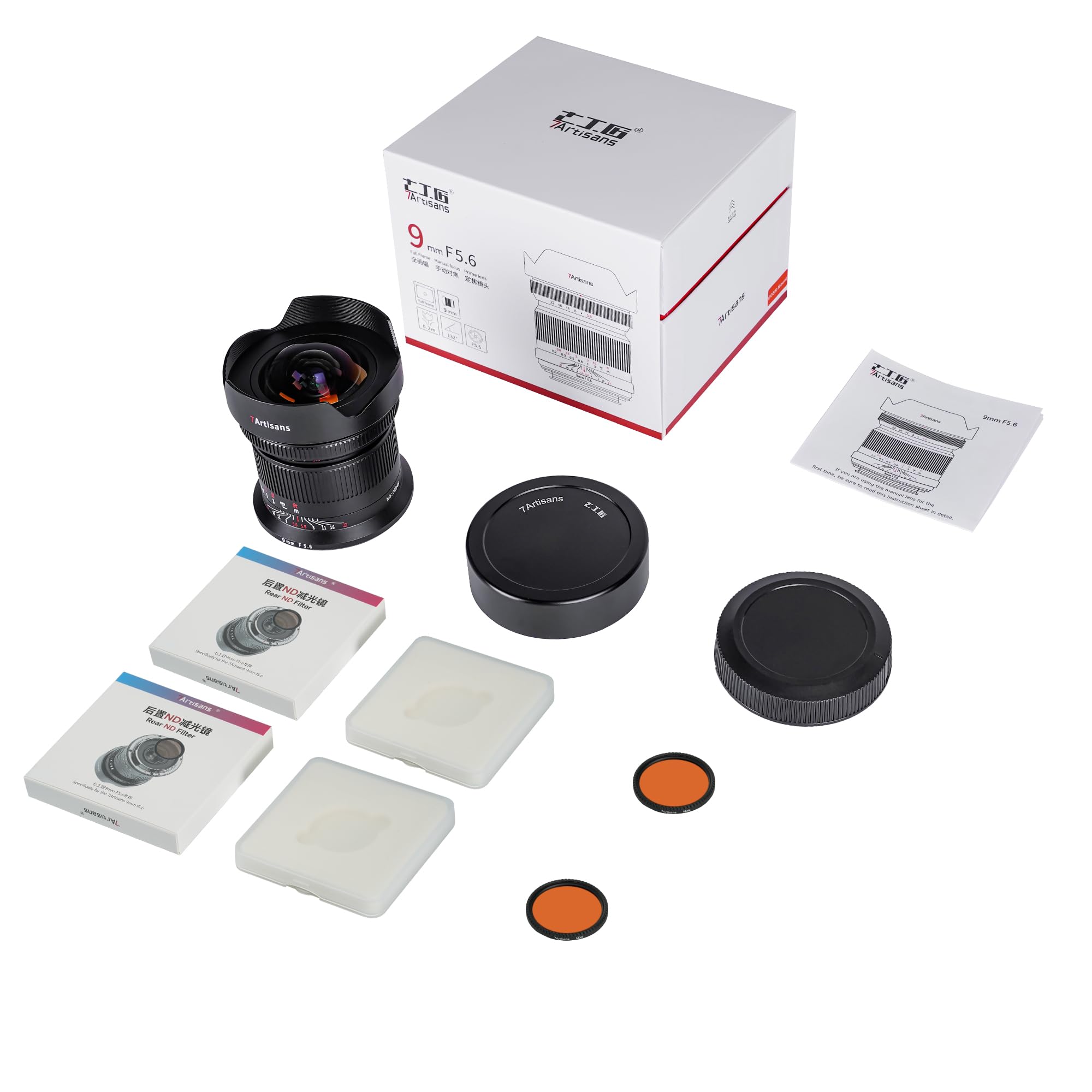 Amazon.com : 7artisans 9mm F5.6 Full Frame 132°Wide-Angle Lens