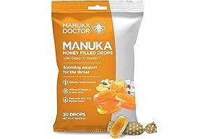 Manuka Doctor Cough Drops: Manuka Midles, Silver Lozenges With Manuka Honey