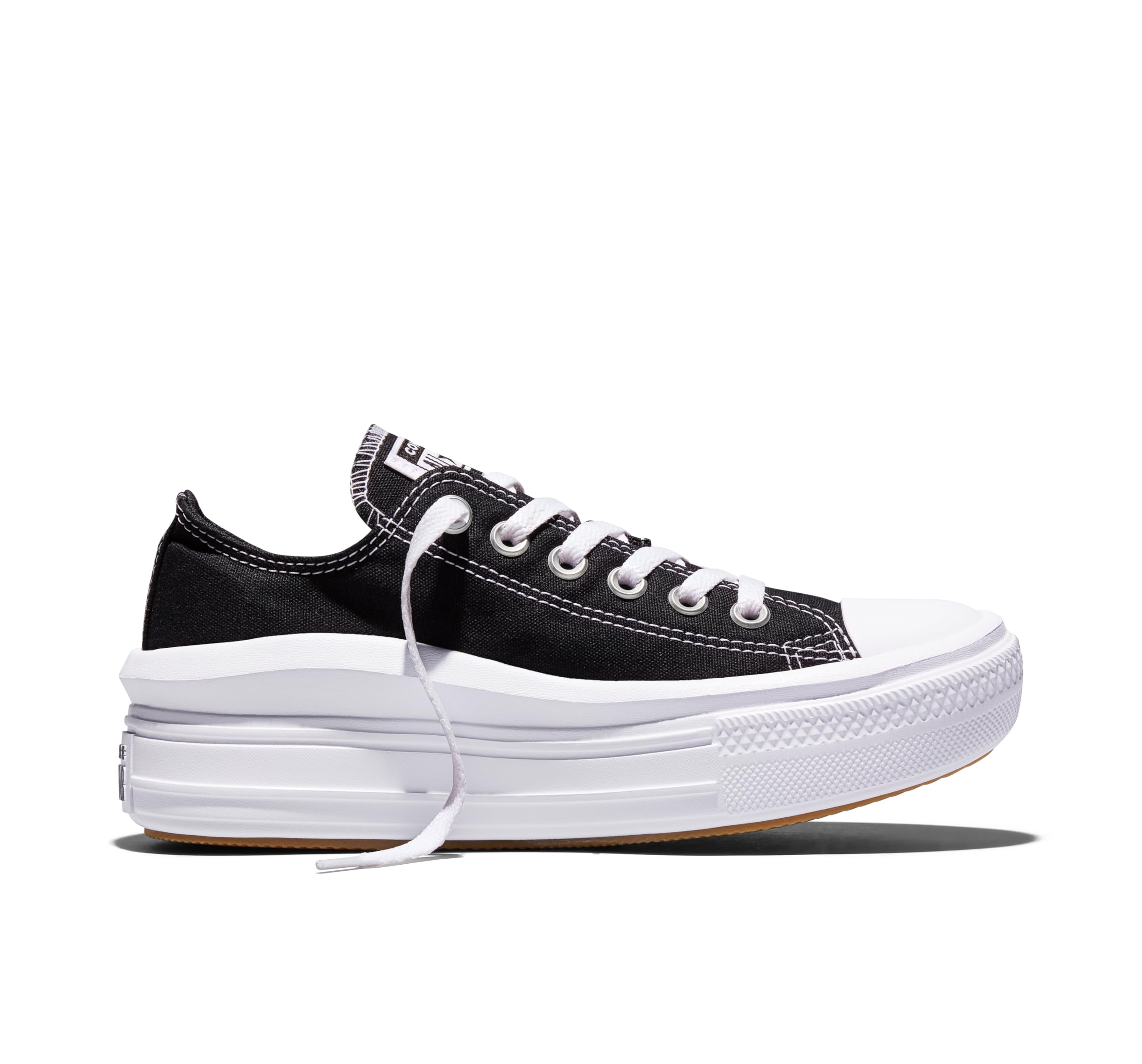 Converse Femme Chuck Taylor All Star Move Chaussures-​lifestyle, Nero, 36.5 EU