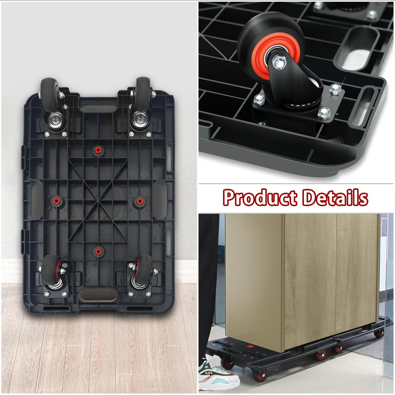 Dolly Hand Truck - Heavy Duty Moving -5