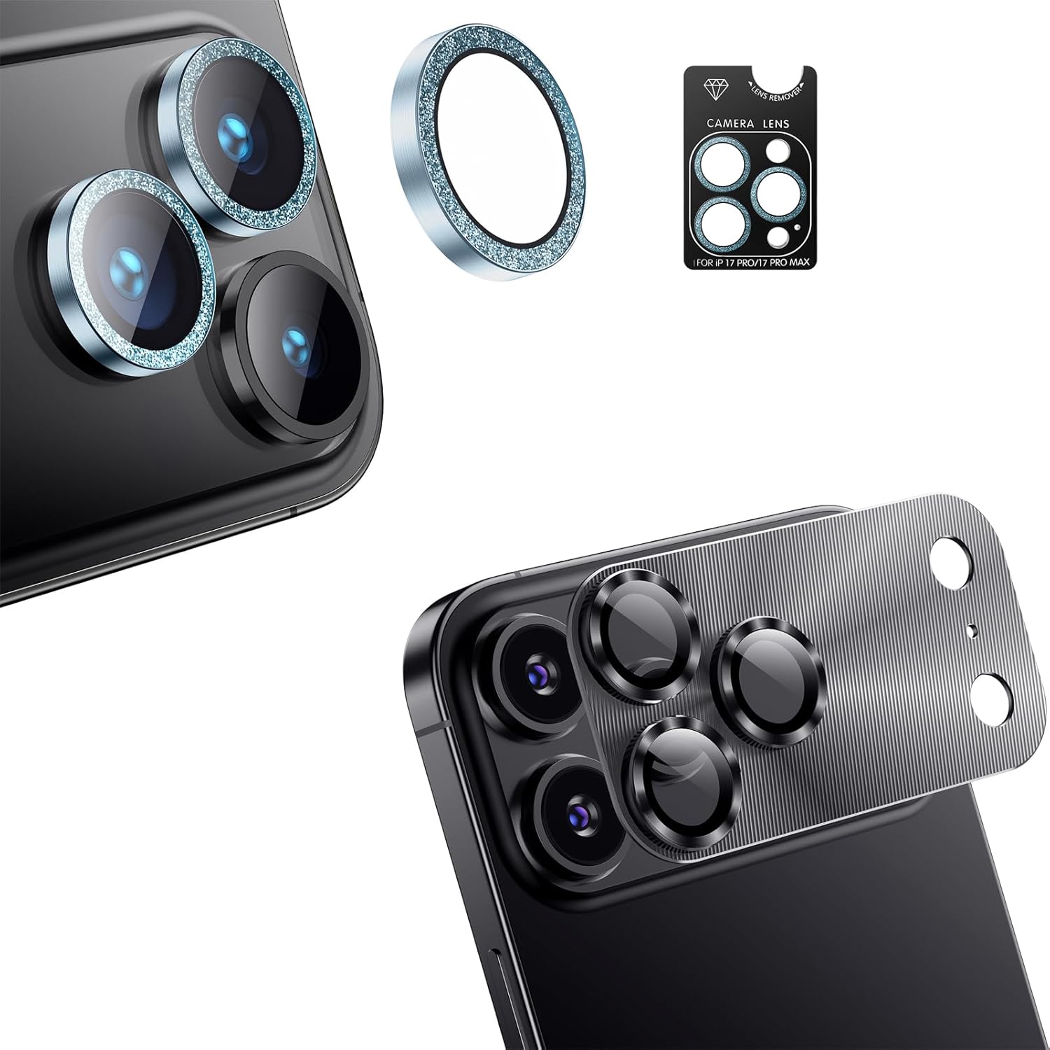 AFARER Camera Lens Protector for iPhone 17 Pro