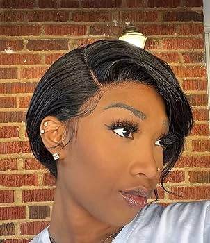 Amazon.com : SUPERNOVA Pixie Cut Wigs for Black Women Human
